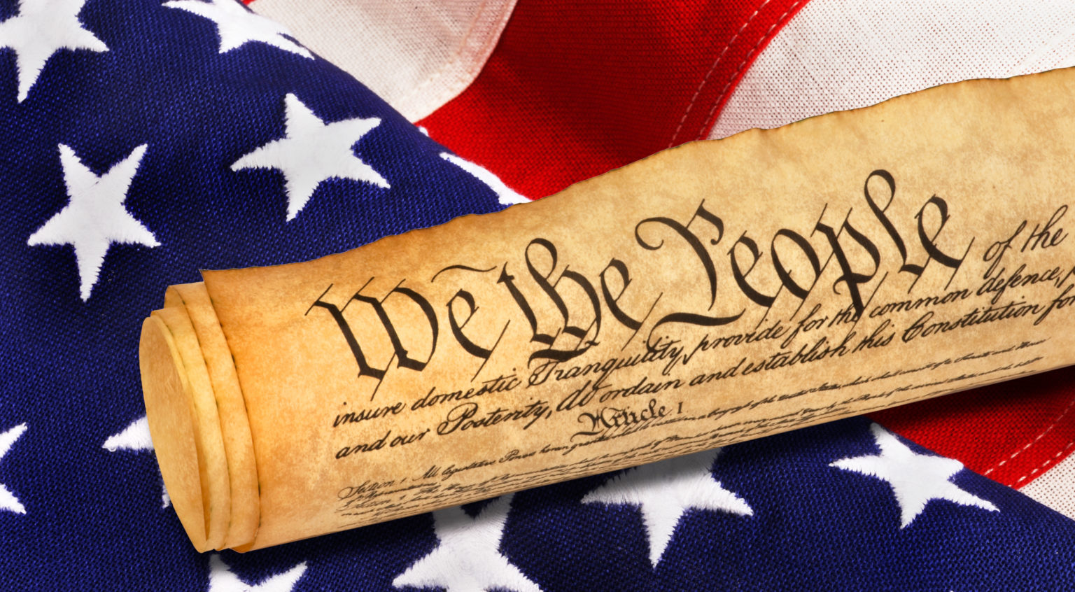 What Are The First Three Words Of The Constitution And What Does It Emphasize